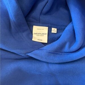 Aritzia Vibrant Blue Sweatfleece Hoodie